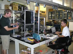 Preparation of our Cubic-foot Muon Tomography Station in our lab