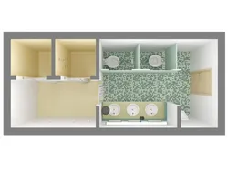 Campbell, Shaw, Wood, & Grissom Community Bathroom 1